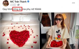 Trấn Thành lần đầu bị Hari Won tố cáo lỗi sai chính tả trên MXH